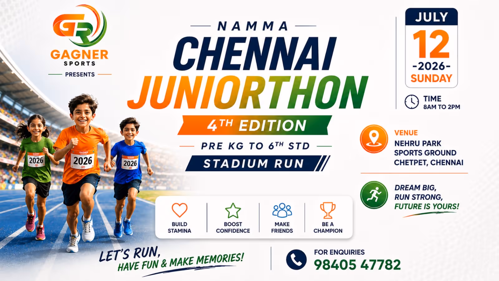 Namma Chennai Juniorthon 4th Edition